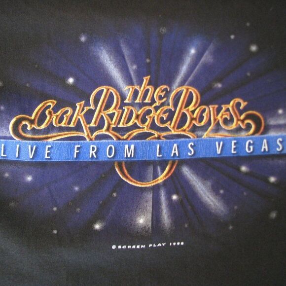 Vintage The Oak Ridge Boys Live LV T-Shirt - Picture 5 of 7
